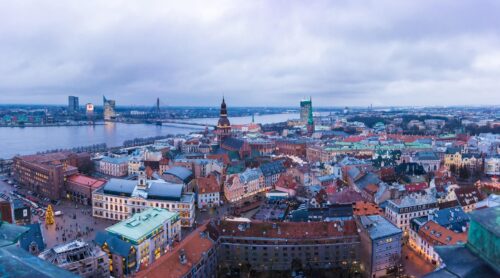 Rigos senamiesčio pažintinis žygis (Riga, Latvia)