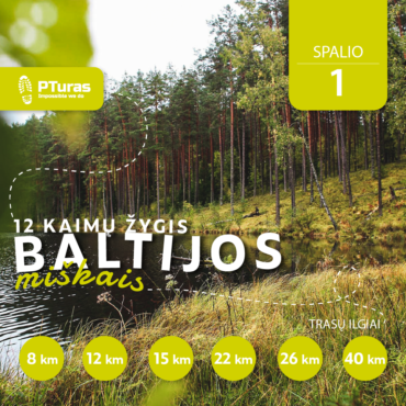 12 kaimų žygis (40 km)