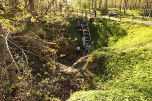 Barsuko olos geologinis takas (Mantagailiškis, Biržų raj.)
