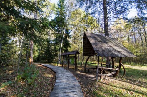 Dūkštų Ąžuolyno pažintiniu taku (Dūkštos, Vilniaus raj.)