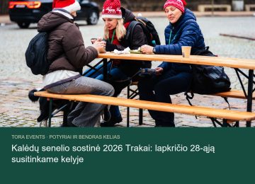 Kalėdų senelio sostinė 2026 Trakai – TORA žygio akimirka