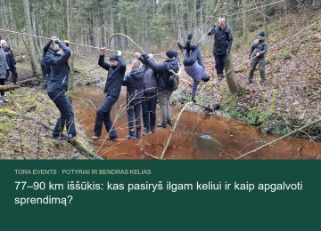 77–90 km iššūkis – TORA žygio akimirka